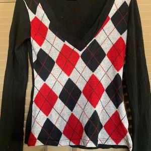 Patty boutik argyle sweater Iike new size small